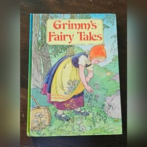 [1985] Grimm's Fairy Tales Hardcover Book